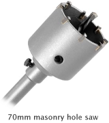 70mm masonry hole saw 70mm masonry hole saw